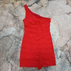 Ruby Rox Vibrant Red Dress